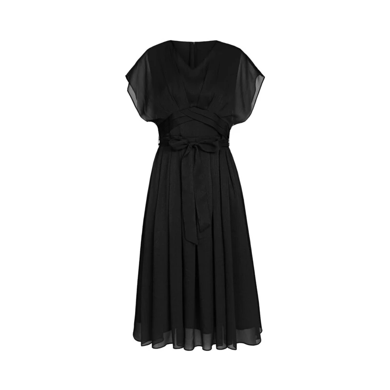 【小云总专享】sdeer显瘦优雅法式时尚连衣裙S232Z12PR