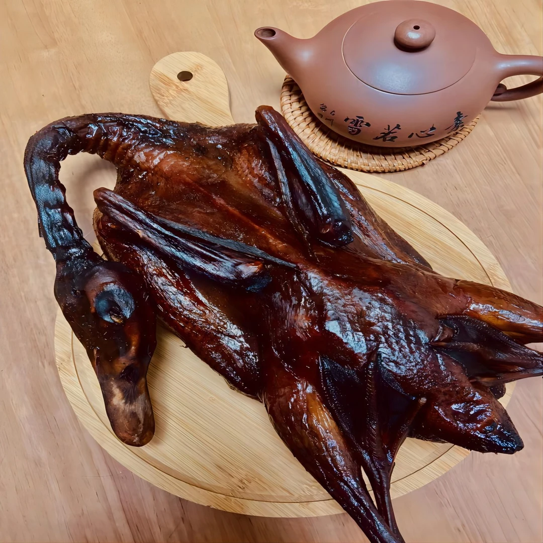 绍兴纯手工三十年老手艺酱鸭：浓郁酱香优质