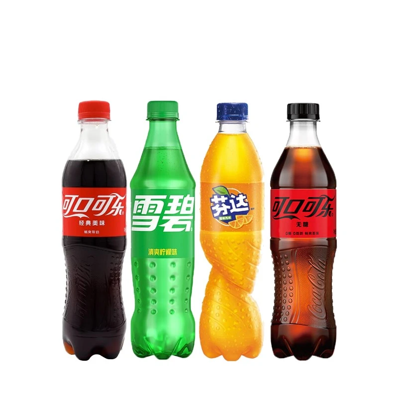 经典可口可乐/雪碧/芬达/无糖可乐碳酸饮料汽水共500ml×24瓶夏日