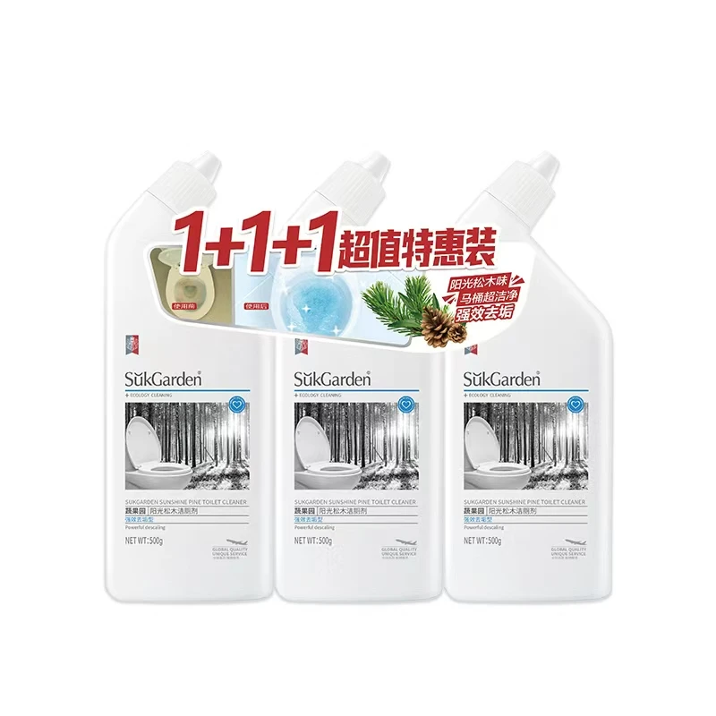 蔬果园阳光松木洁厕剂促销装500g*3