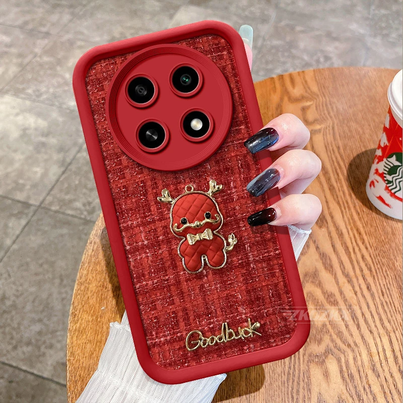 OPPOA2Pro手机壳小香风龙年立体公仔PJG110全包防摔软壳女款潮5G
