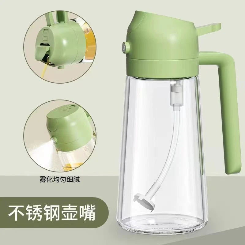 成佑优品【现货】家用厨房喷油壶两用二合一控油喷嘴食用雾状按压式