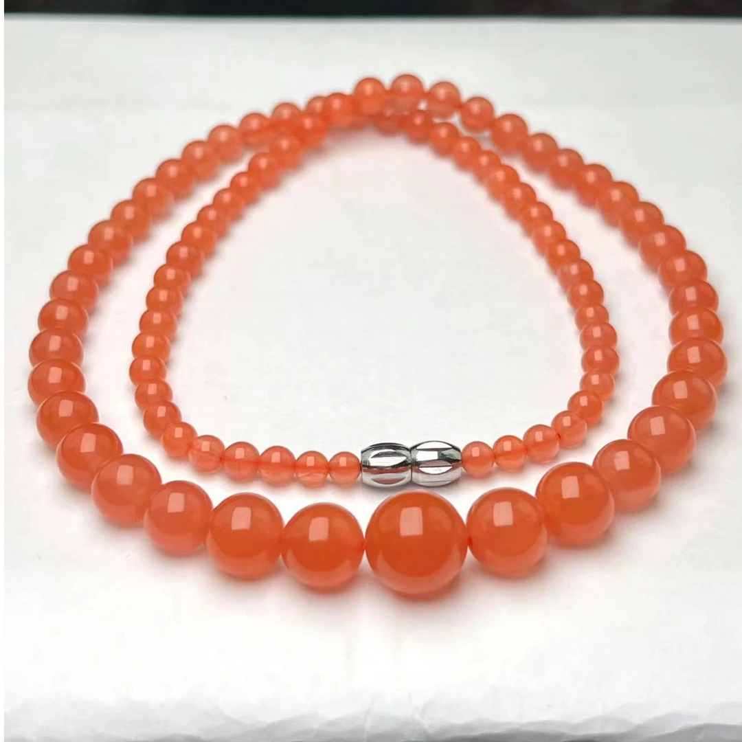 诚信经营支持年退换 川料南红塔链福利价4*11-12mm  多样性发一