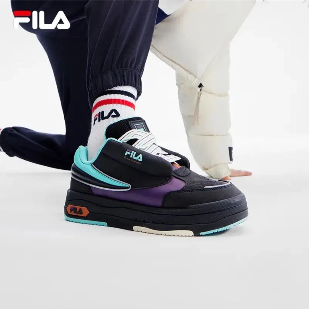 FILA 斐乐男女MIX舞动鞋2025新情侣板鞋运动时尚休闲鞋
