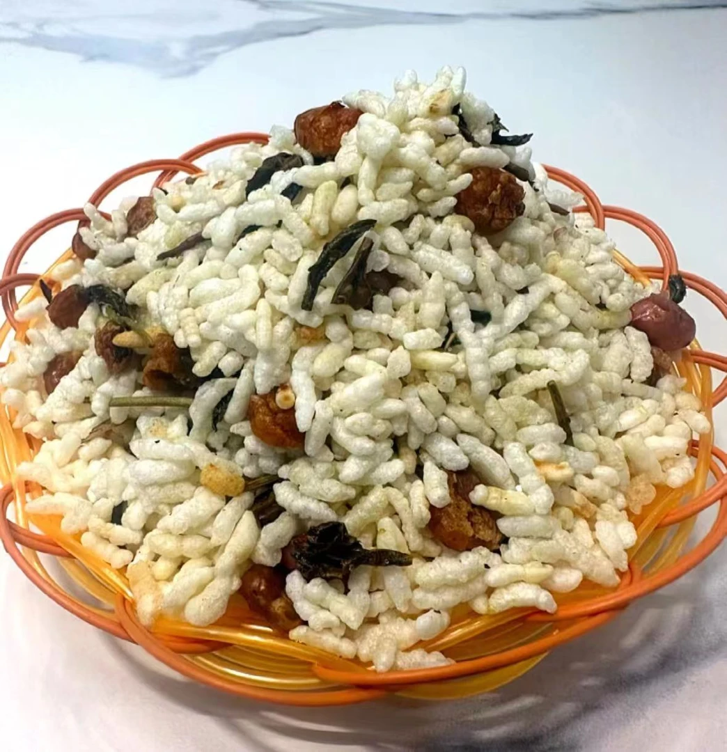 恩施高山油茶汤炒米子茶叶汤配料炒熟阴米子200手工自制即食冲泡
