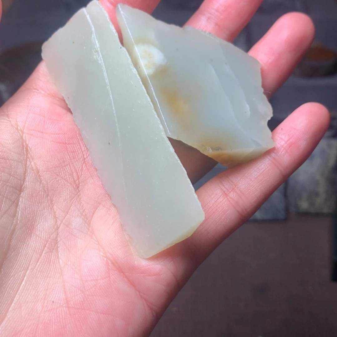 【闪购商品】和田玉（糖玉）边角未镶嵌