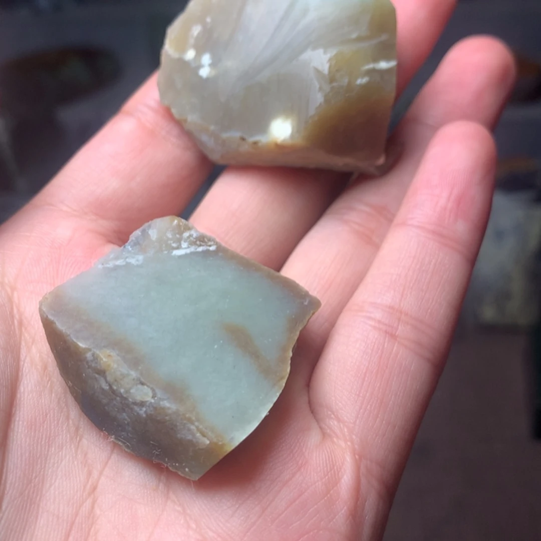 【闪购商品】和田玉（糖玉）边角未镶嵌