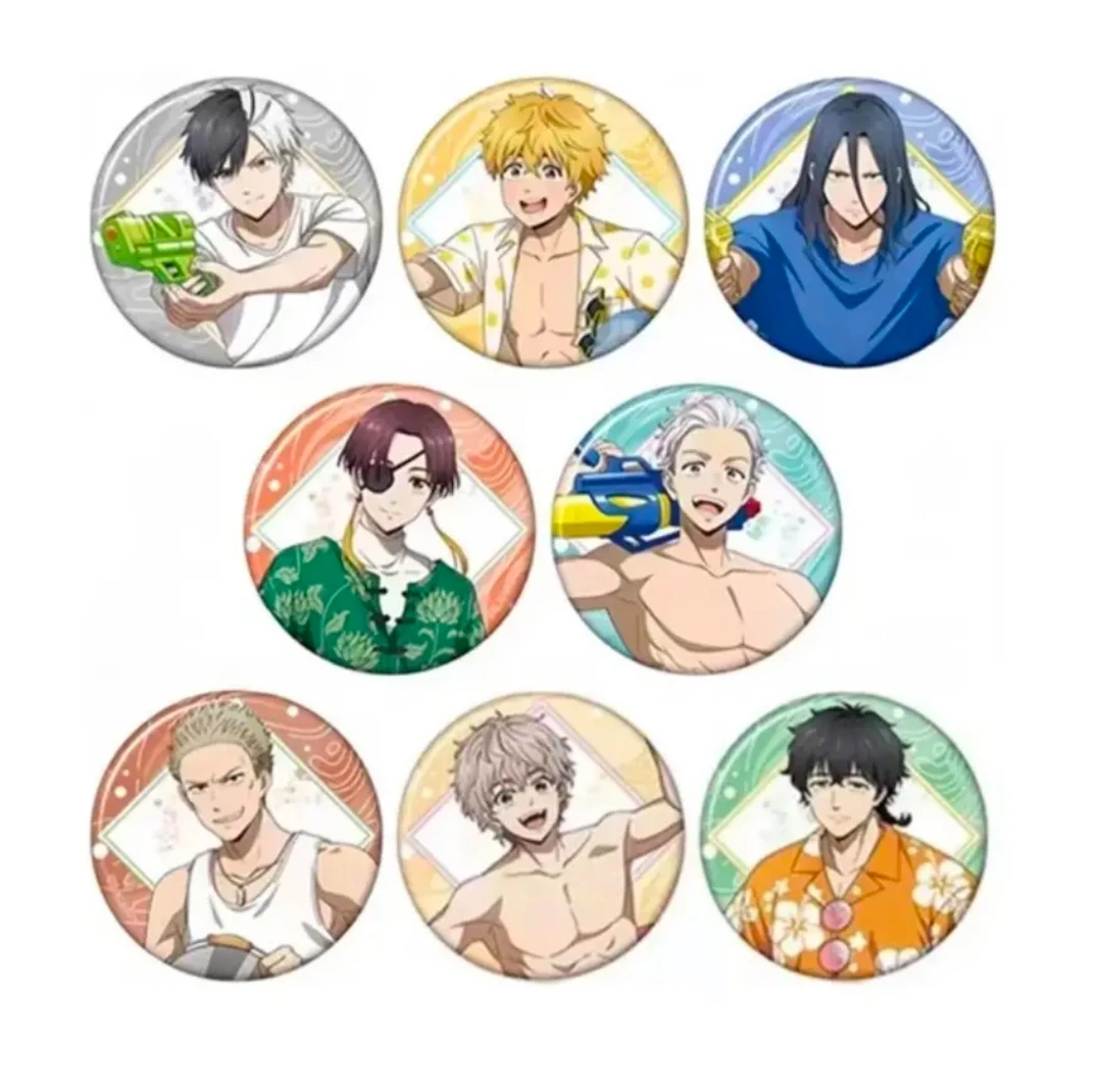 【防风少年】防风铃夏日玩水枪吧唧徽章收藏盲盒