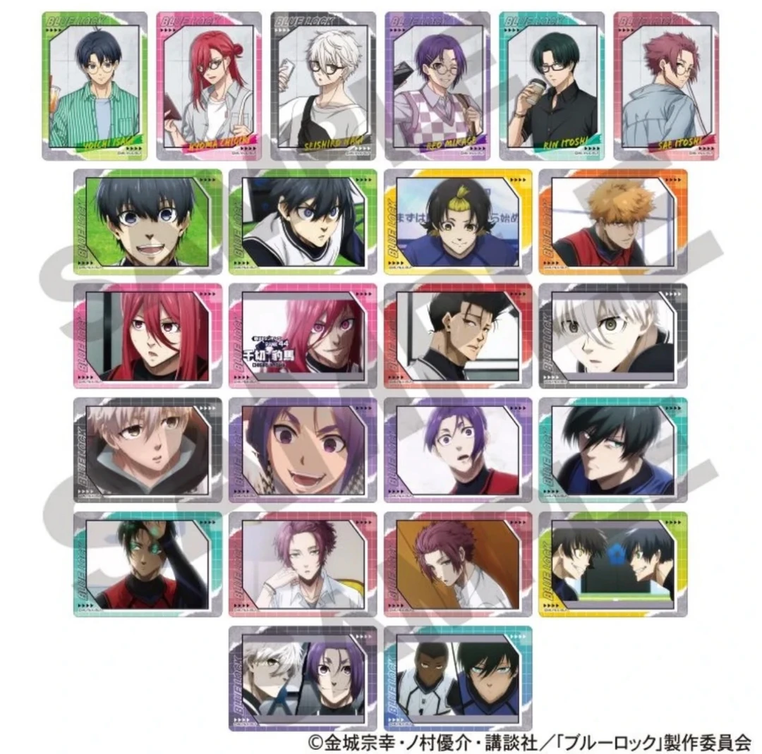 【蓝锁日谷】蓝色监狱蓝锁 假日眼镜 盲盒透卡代拆封产品出售
