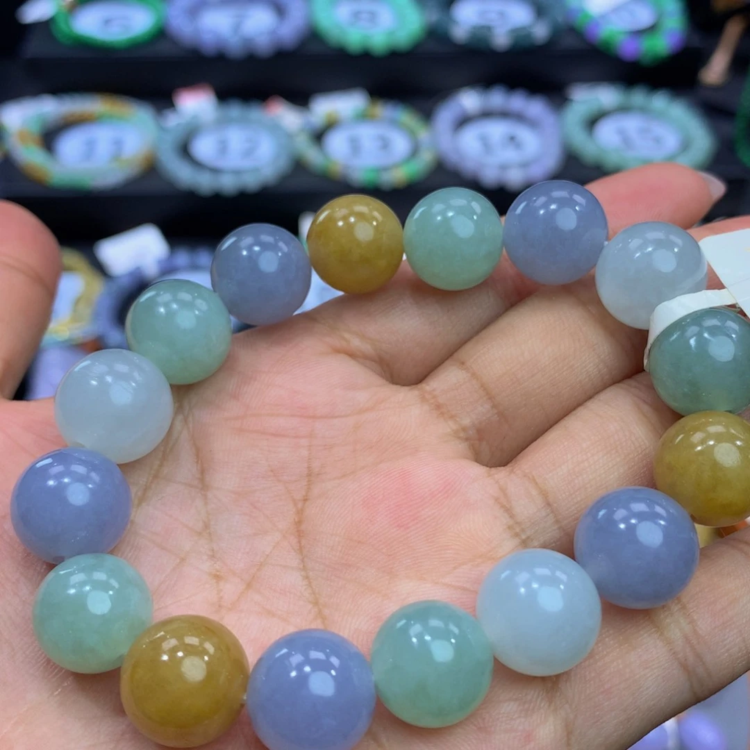 翡翠手链未镶嵌翡翠13