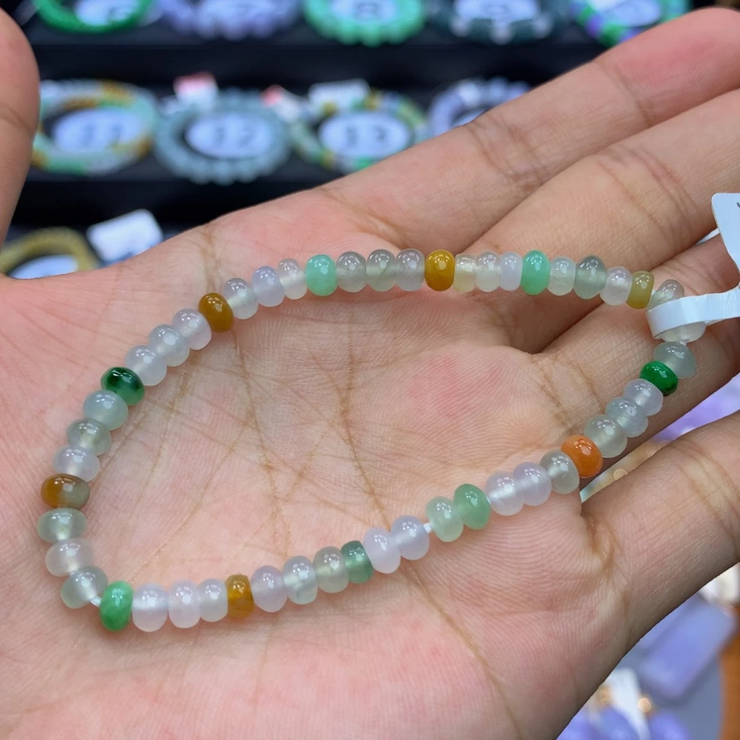 翡翠手链未镶嵌翡翠5