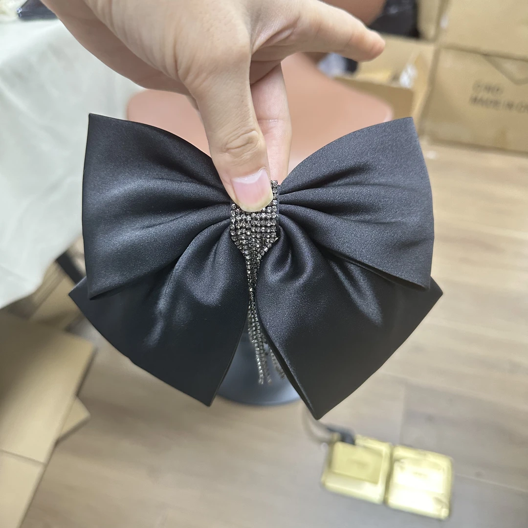 【YINYAO】原单设计蝴蝶结发夹0190