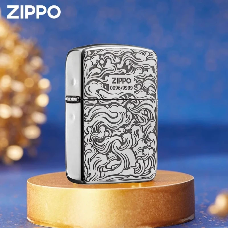 zippo打火机 云升沧海外壳原版正品1941复刻防风煤油送TCJ1