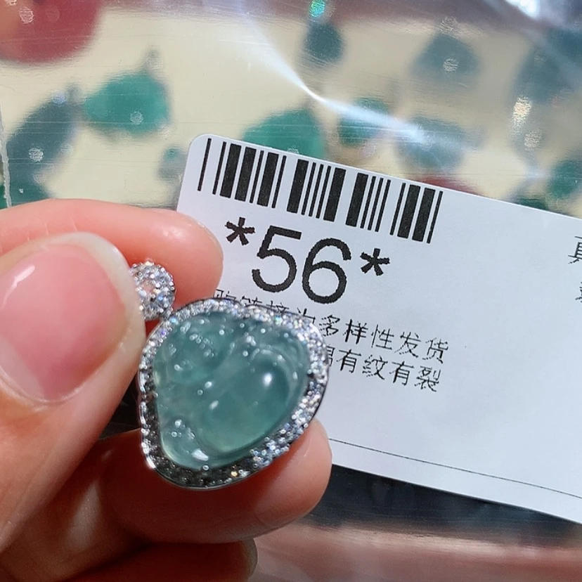 【闪购商品】翡翠颈饰未镶嵌何*青48