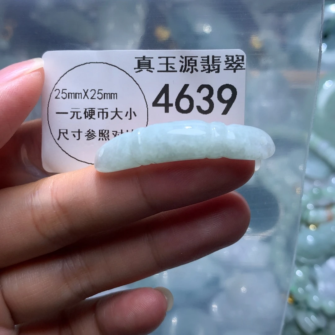 翡翠颈饰未镶嵌4639。