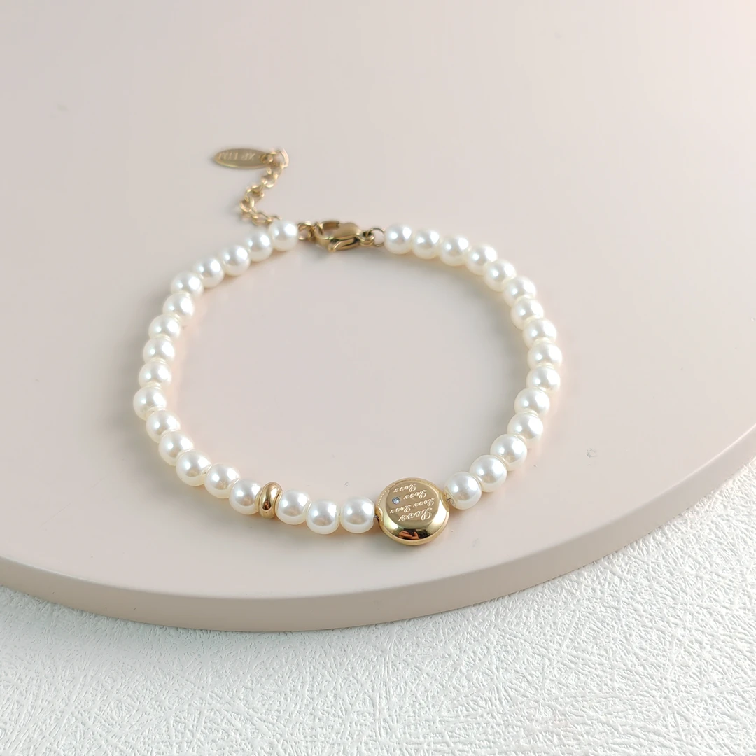 XUPING/旭平首饰 合金仿珍珠手链 雅丹风气质简约 GDJ T000989547