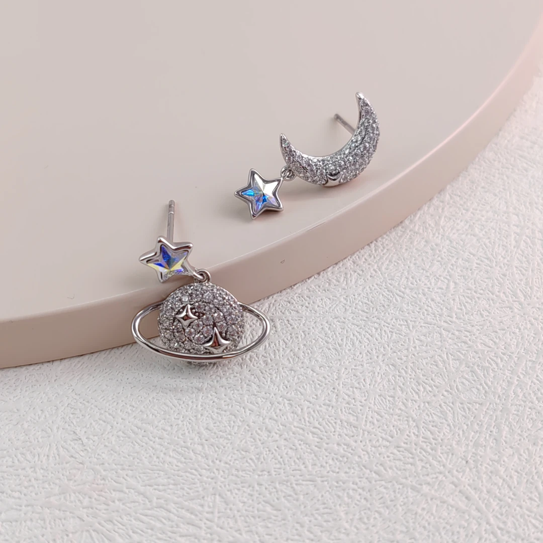 XUPING/旭平首饰 合金仿水晶耳饰 情人节气质日常 GDJ X000990915