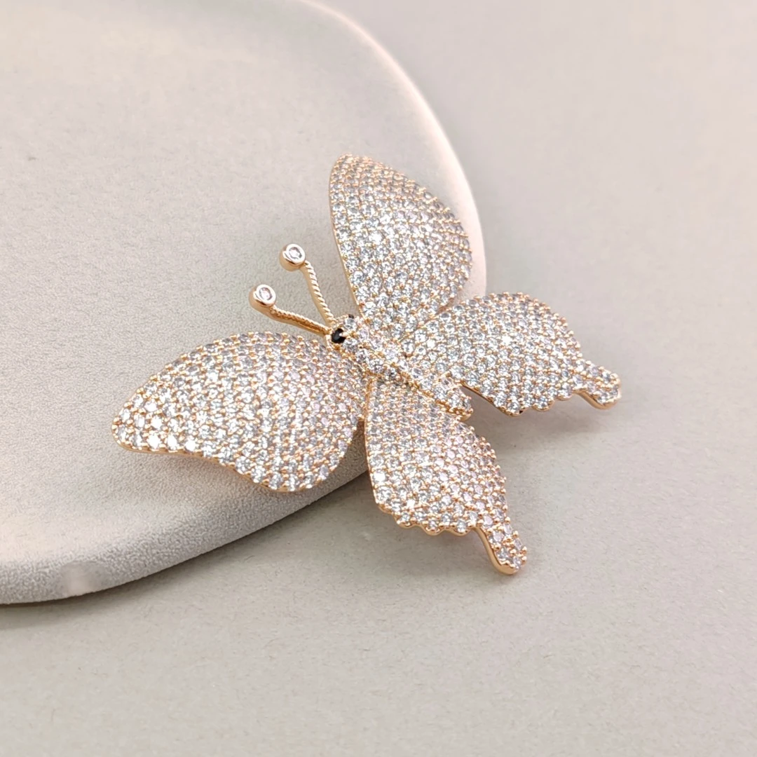 XUPING/旭平首饰 合金合成锆石胸针 年终狂欢时尚 GDM X000802941