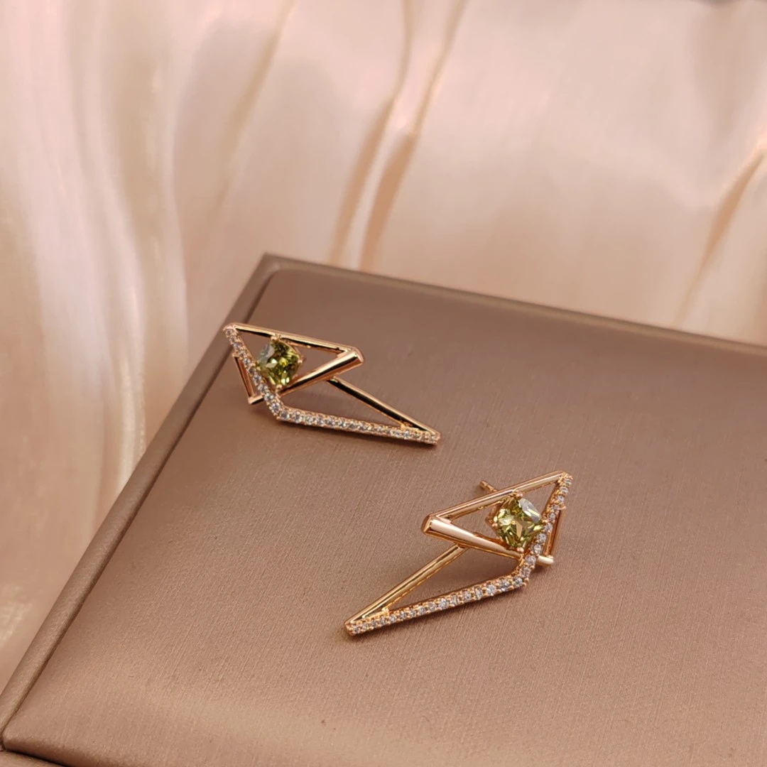 XUPING/旭平首饰 合金合成锆石耳饰 时尚 【潘生福利】 X000458439