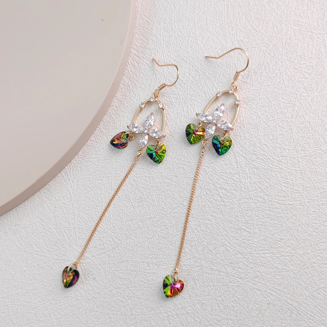 XUPING/旭平首饰 合金仿水晶耳饰 年终狂欢时尚 GDM X001015917