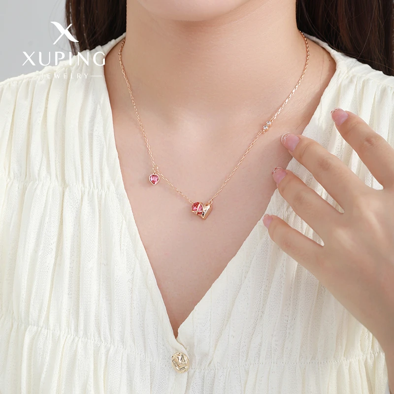 XUPING/旭平首饰 合金项链 雅丹风轻奢时尚气质 GDX X000741075