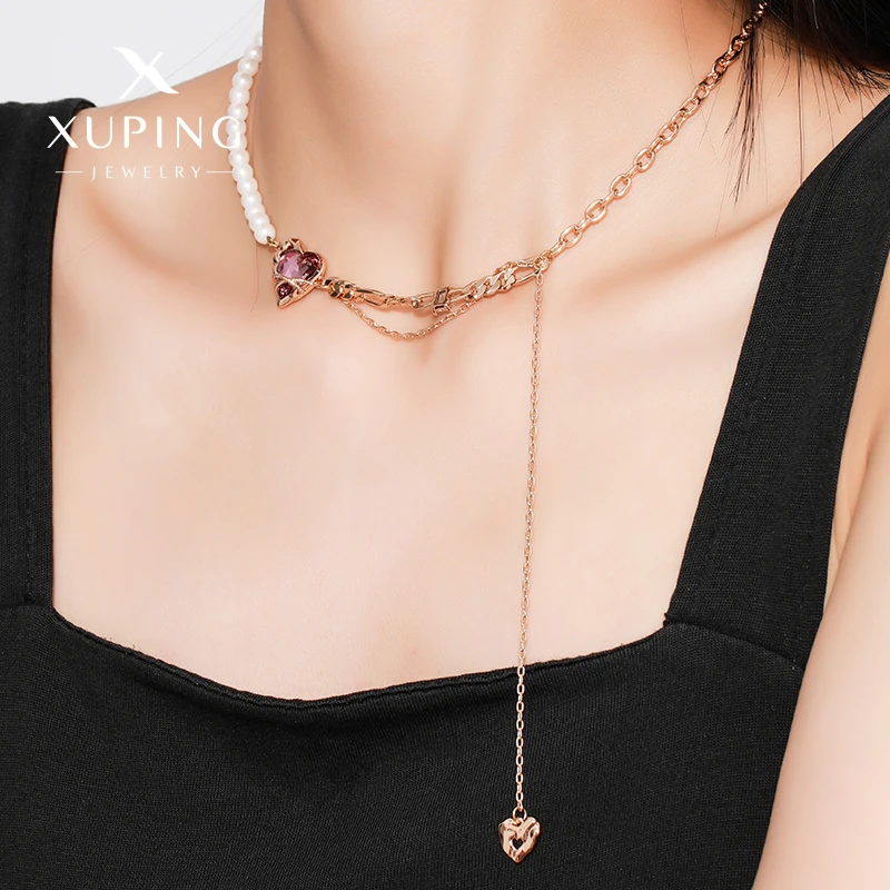 XUPING/旭平首饰 合金项链 时尚薄荷曼波龙年新款 GDX X000840844