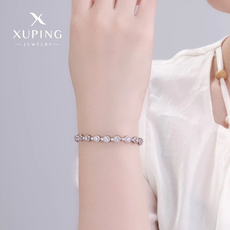 XUPING/旭平首饰 合金合成锆石手链 雅丹风时尚 GDX X000901140