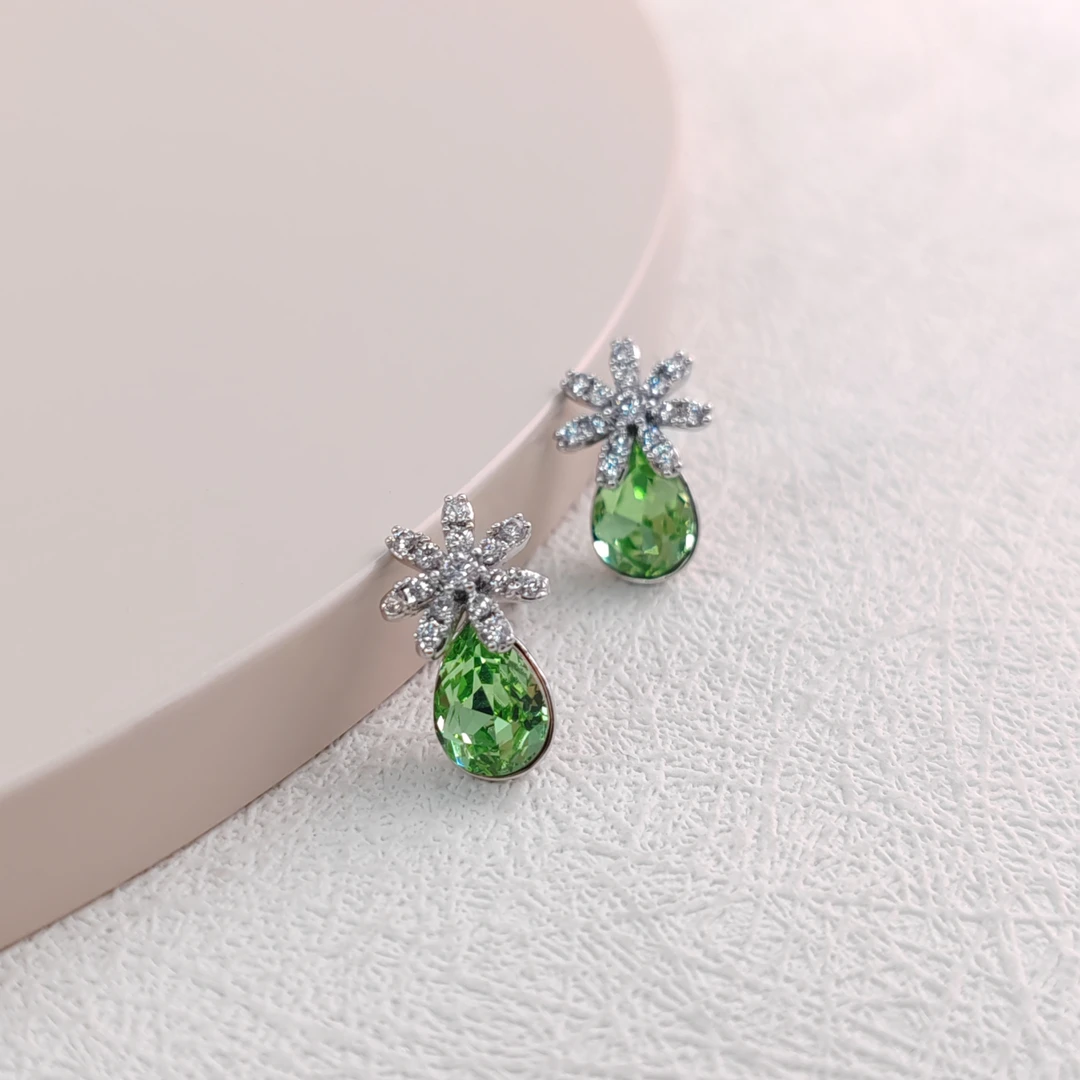 XUPING/旭平首饰 合金仿水晶耳饰 秋冬上新百搭 GDX X000962721