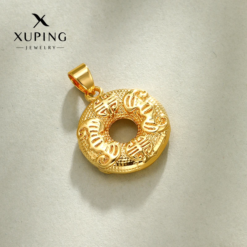 XUPING/旭平首饰 合金吊坠 国潮风福吊坠气质轻奢GDX X000723169