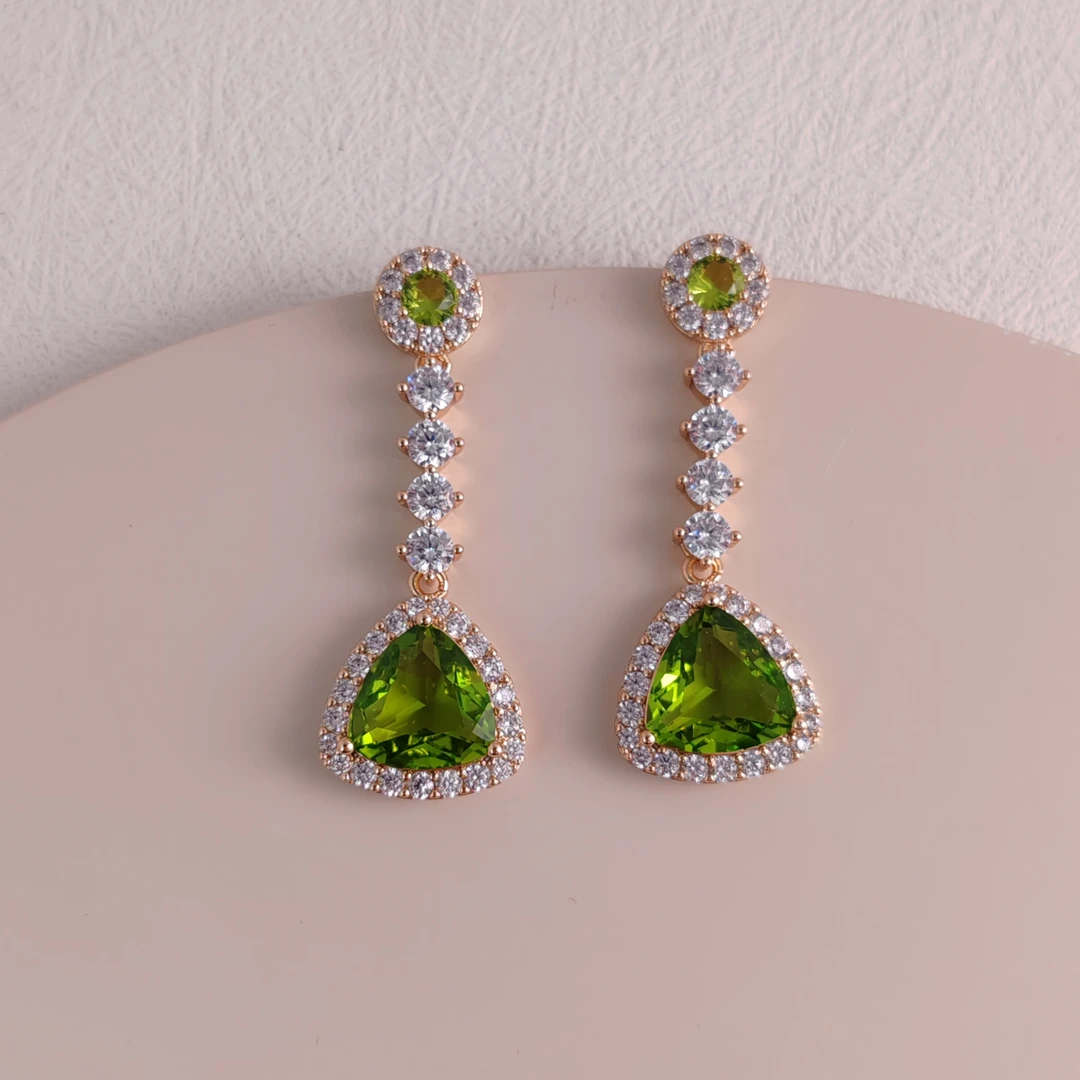 XUPING/旭平首饰 合金合成锆石耳饰 【参与满赠】 GDJ X000831220