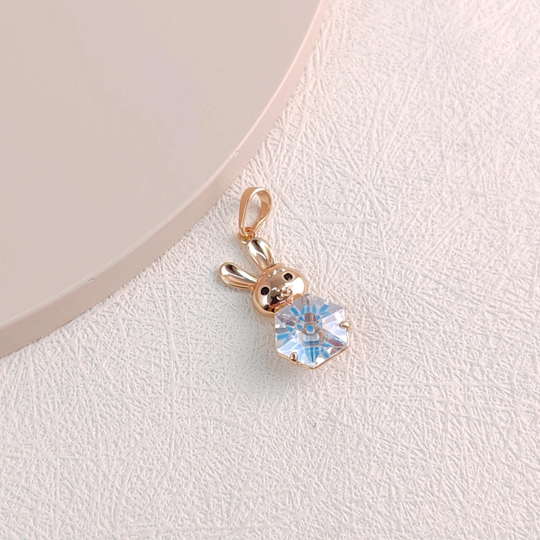 XUPING/旭平首饰 合金合成锆石吊坠 年终狂欢可爱 GDM X000906333