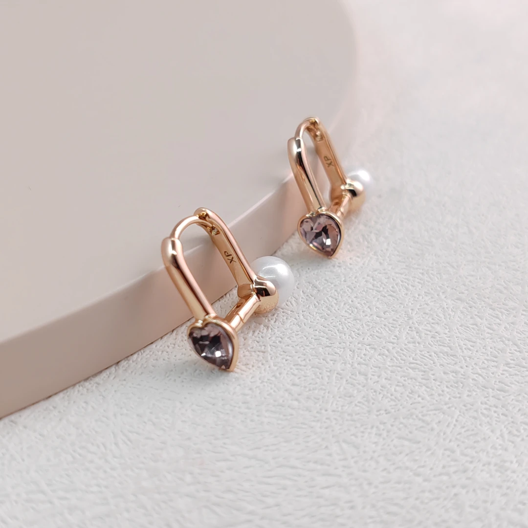 XUPING/旭平首饰 合金仿珍珠耳饰 年终狂欢百搭 GDM X000725339