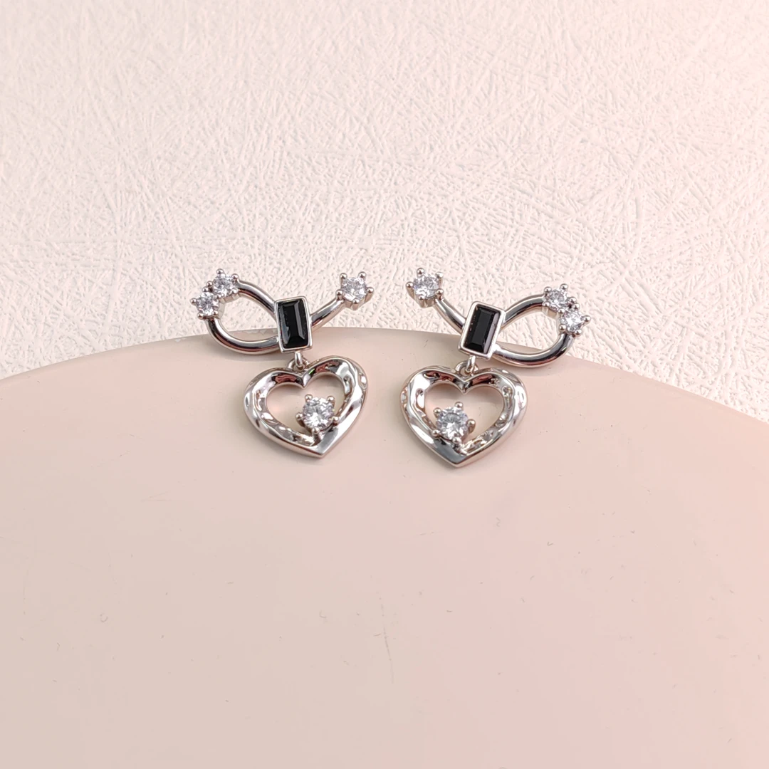 XUPING/旭平首饰 合金合成锆石耳饰 年终狂欢简约 GDJ X000864814