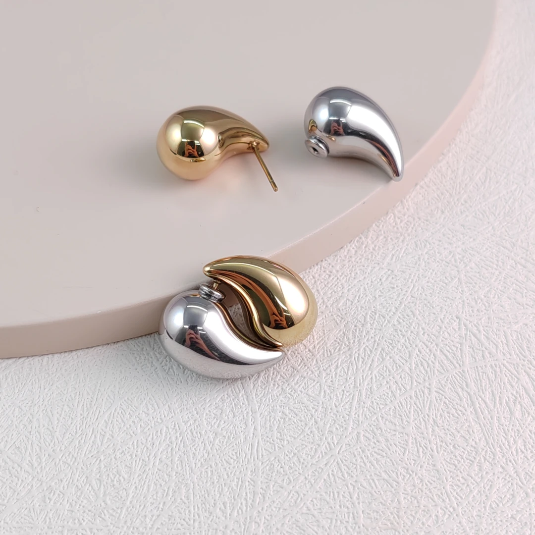 XUPING/旭平首饰 不锈钢耳饰 【潘生福利】百搭款 GD T001012896