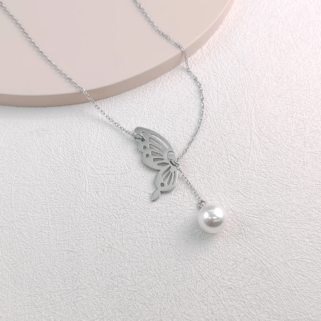 XUPING/旭平首饰 不锈钢项链 春日焕新蝴蝶时尚 GDM T001024397