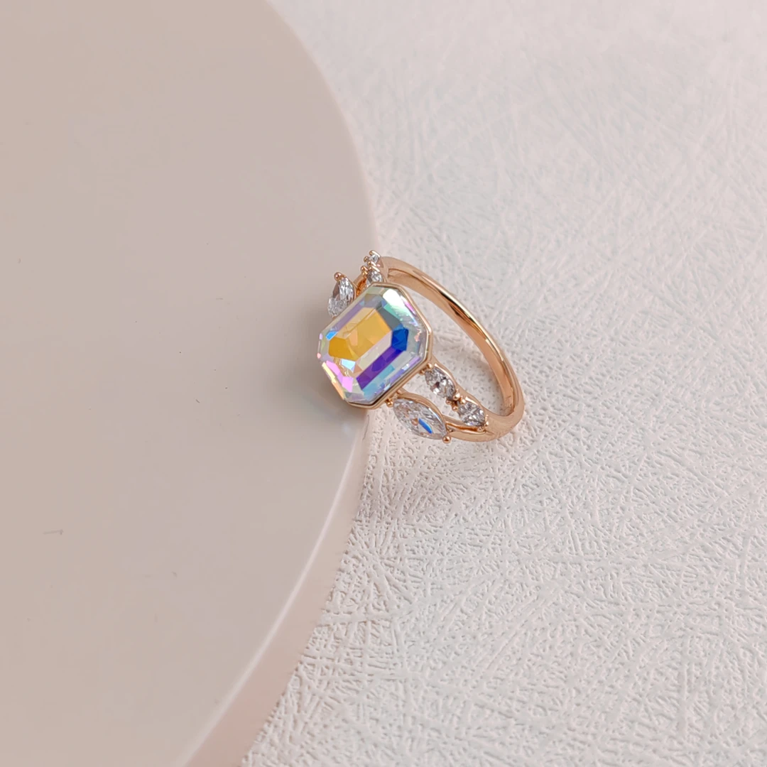 XUPING/旭平首饰 合金仿水晶戒指 秋冬上新时尚 GDX X000868410