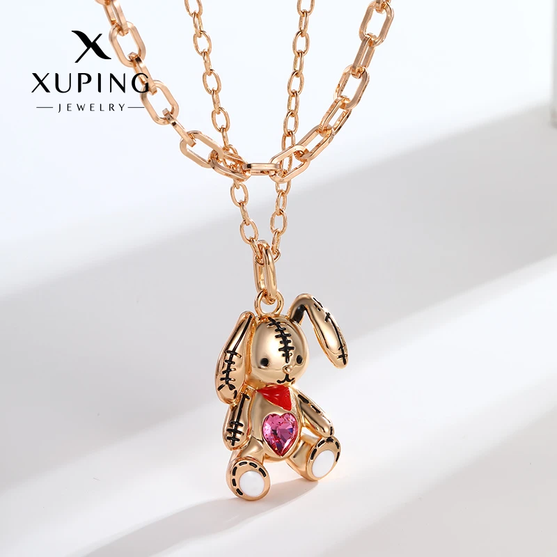 XUPING/旭平首饰 合金项链 秋冬上新气质小兔子 GDM X000664731