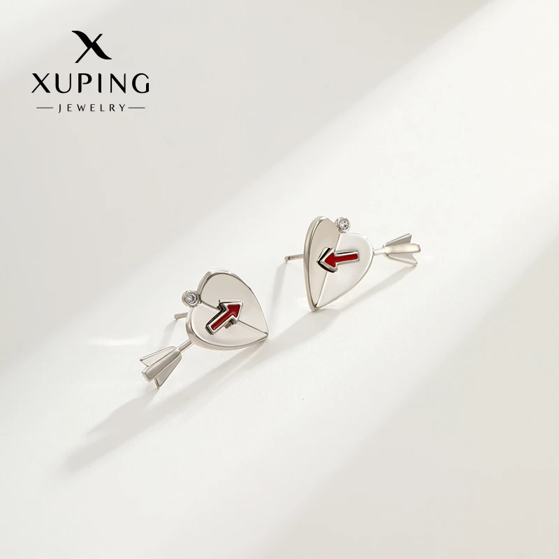XUPING/旭平首饰 合金合成锆石耳饰 秋上新时尚款GDM X000770137