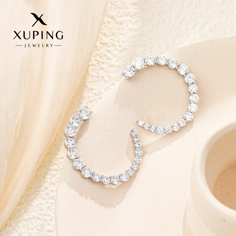 XUPING/旭平首饰 合金合成锆石耳饰 秋冬上新时尚 GDM WE213116