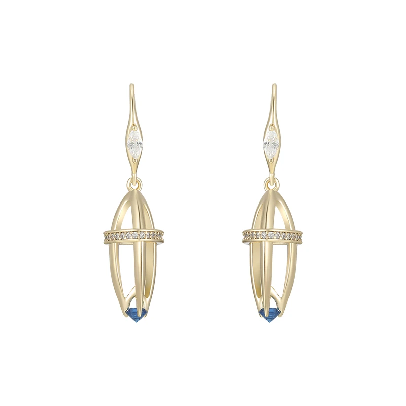 XUPING/旭平首饰 合金合成锆石耳饰 新年礼【潘生福利】 X000879385