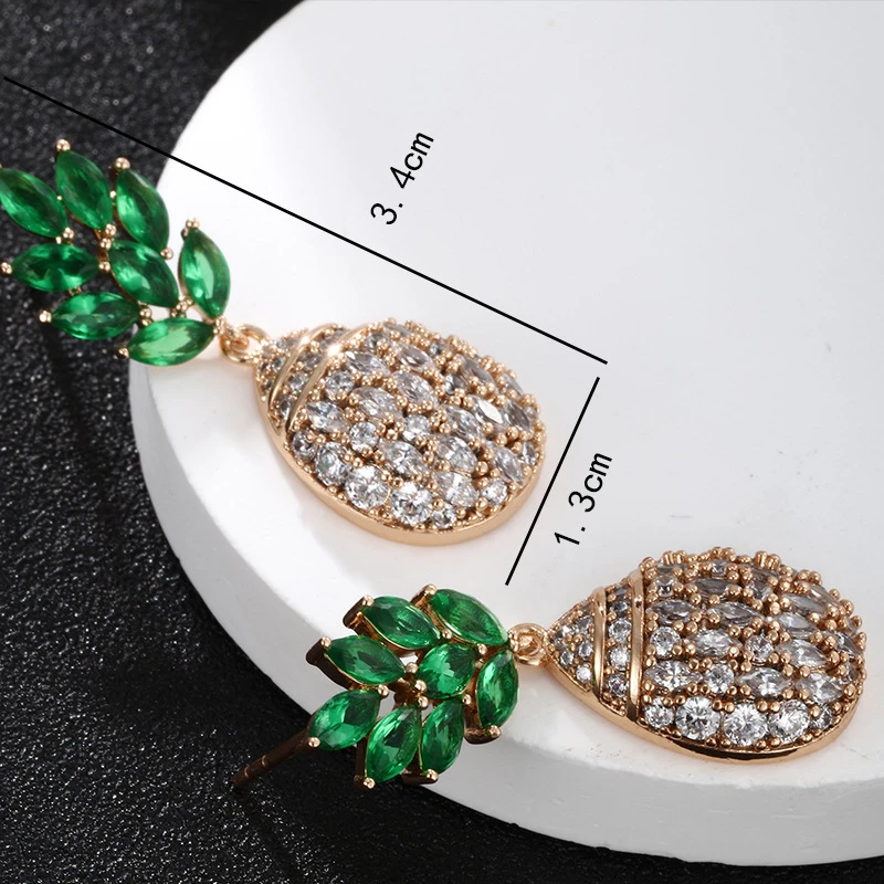 XUPING/旭平首饰 合金合成锆石耳饰 【潘生福利】GDJ X000689413