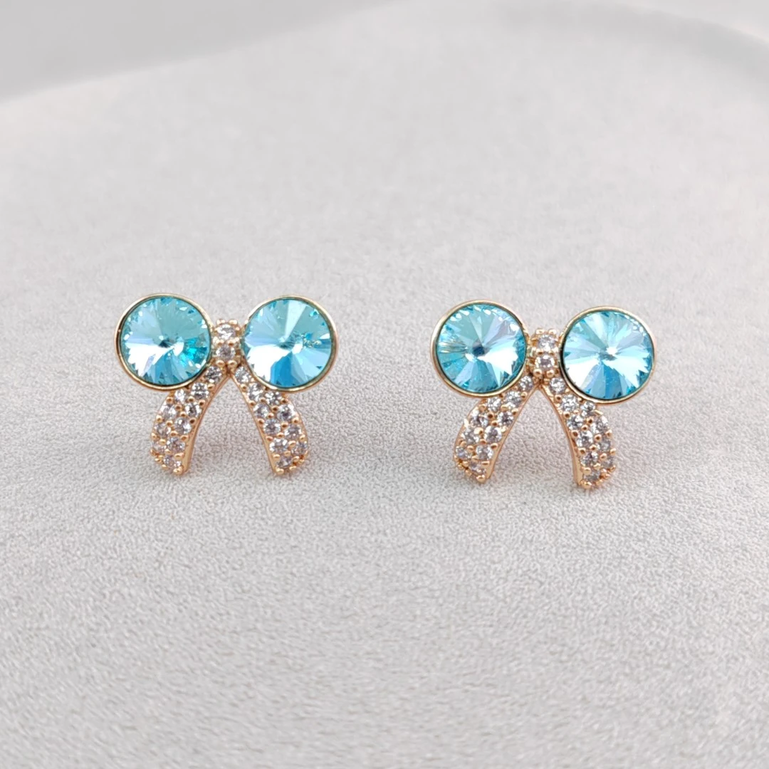 XUPING/旭平首饰 合金仿水晶耳饰 春日焕新时尚款 GDY X000856873