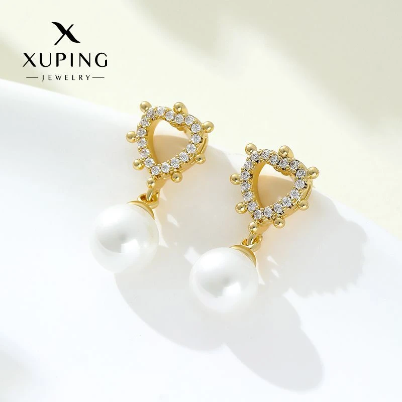 XUPING/旭平首饰 合金仿珍珠耳饰 秋冬上新时尚 GDX X000898764
