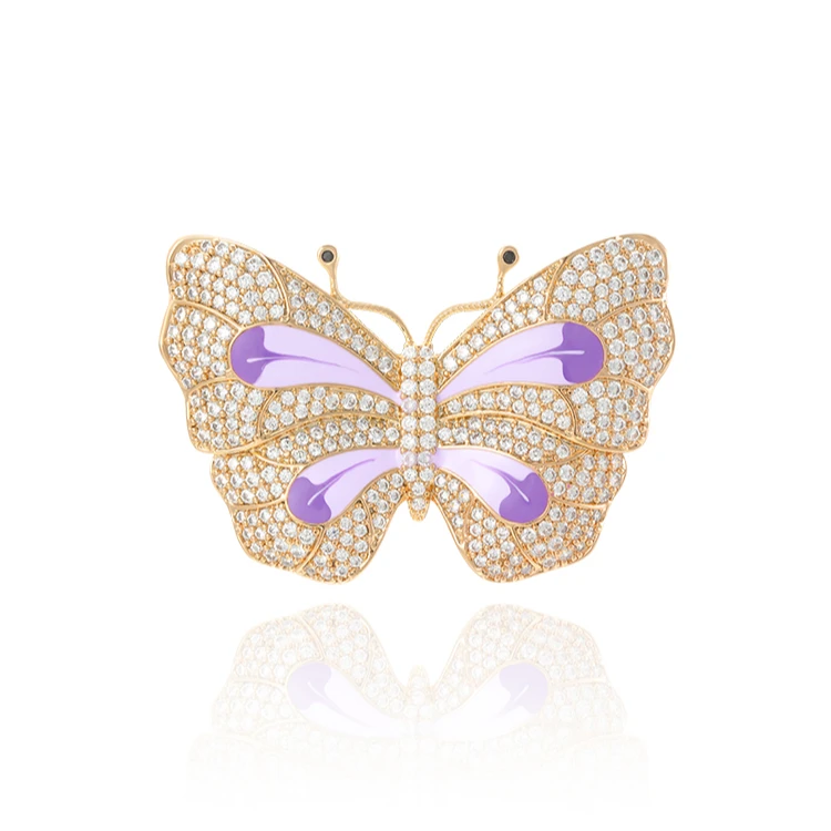 XUPING/旭平首饰 合金合成锆石胸针 情人节气质 GDM X000837854