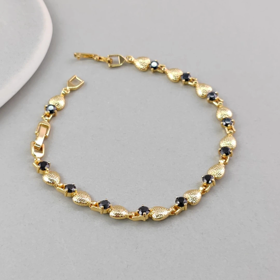 XUPING/旭平首饰 合金合成锆石手链 雅丹风百搭季 GDJ X000857907