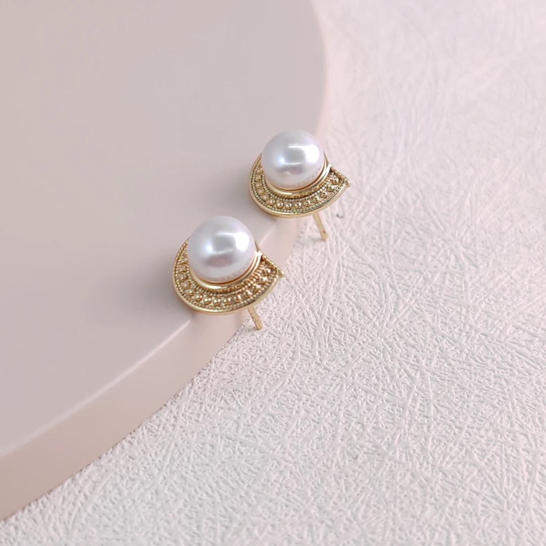 XUPING/旭平首饰 合金仿珍珠耳饰 秋冬上新气质 GDJ X000822546