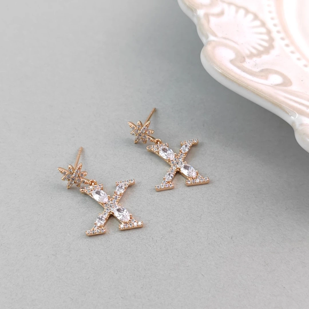 XUPING/旭平首饰 合金合成锆石耳饰 时尚【潘生福利】S00143101X