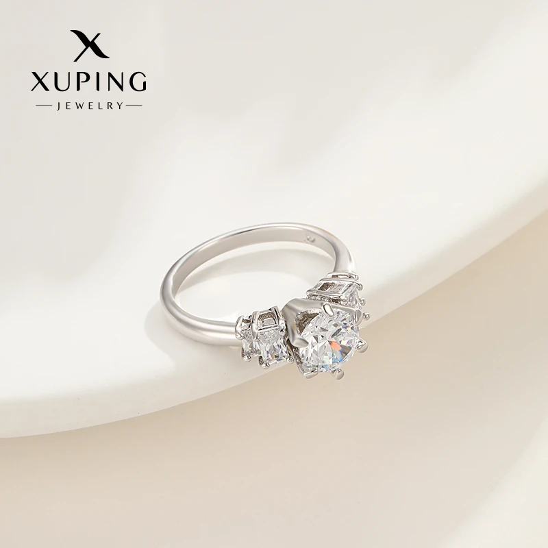 XUPING/旭平首饰 合金合成锆石戒指 时尚简约气质 GDX X000835688