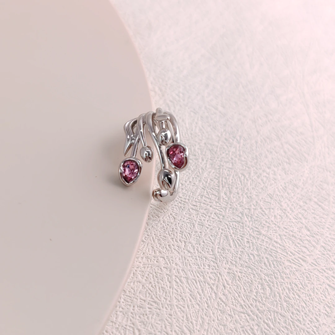 XUPING/旭平首饰 合金仿水晶戒指 春日焕新气质 GDJ X000980802