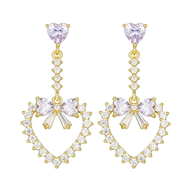 XUPING/旭平首饰 合金合成锆石耳饰 秋冬上新时尚GDX  X000952667